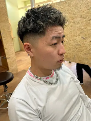 メンズ 千葉 景虎のヘアスタイル