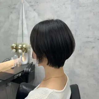 ショート Misora/ボブ/ レイヤー/艶カラーのヘアスタイル