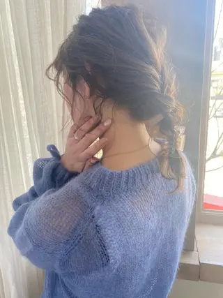 ヘアアレンジ さかい なつみのヘアスタイル