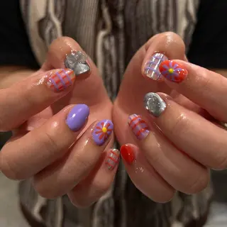 ネイル 個性派ネイル シノのネイルデザイン