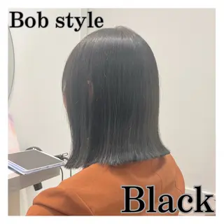 ミディアム 🌱ボブ／艶髪／ 縮毛矯正🌱茉奈のヘアスタイル