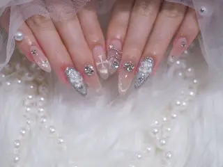 ロング 岡林 優美のネイルデザイン