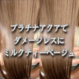 ミディアム カラー 縮毛矯正/髪質改善/ 石橋代智のヘアスタイル