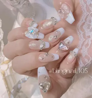 ネイル 23時まで❤︎韓国、 ワンホンネイルのネイルデザイン