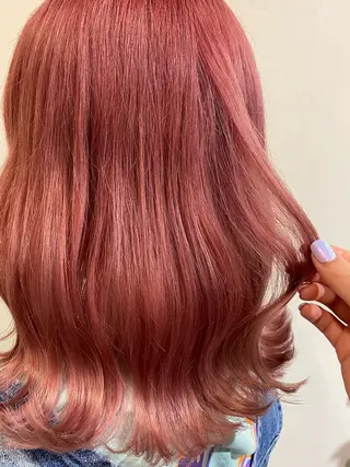 ミディアム カラー knock【ノック】所属・烏丸韓国ヘア🇰🇷 ayaka🎀のヘアスタイル