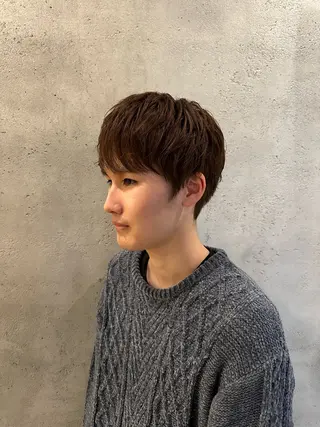 カラー メンズ 溜 一太のヘアスタイル