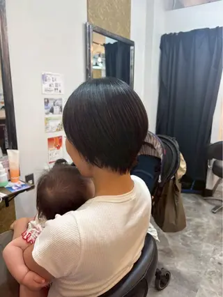 ショート レイヤーカット /和田瑞生のヘアスタイル