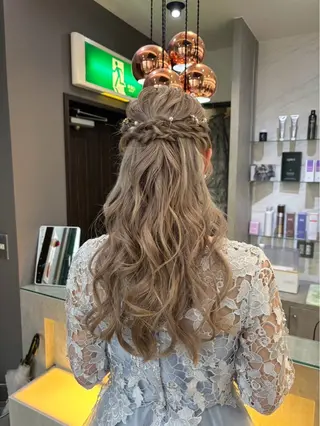 ミディアム カラー jill by gisel＿奥家のヘアスタイル