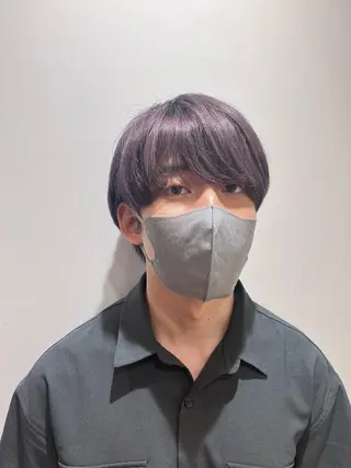 ショート カラー メンズ dogstar小林諒 レイヤー/パーマのヘアスタイル