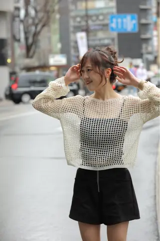 ミディアム Endearing 銀座/レイヤーカットのヘアスタイル