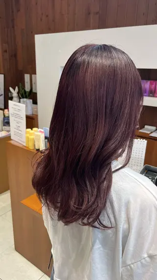 ロング カラー 神田 開飛のヘアスタイル