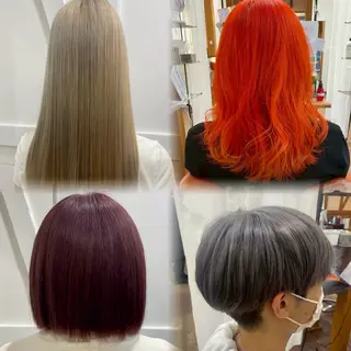 カラー 野田 菜月のヘアスタイル