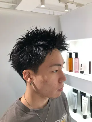 メンズ メンズ特化ニュアンス パーマ　RYOのヘアスタイル