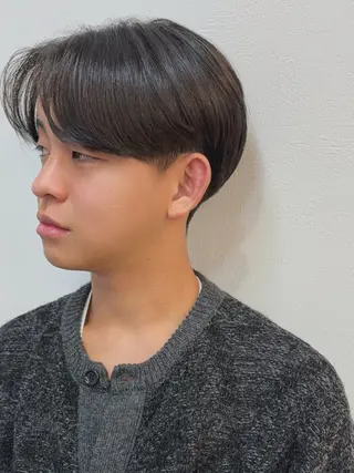 ミディアム パーマ メンズ flash pack所属・勝木 拓のヘアスタイル