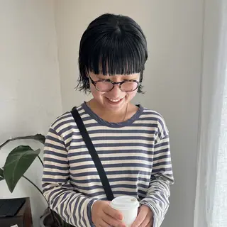 ショート 小山夕稀/ニュアンス パーマ/新城のヘアスタイル