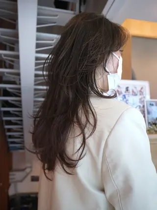 ロング カラー 🍊mai🍊 似合わせスタイル🌿のヘアスタイル