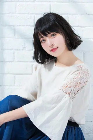 ショート 所渉/韓国レイヤー /ウルフカットのヘアスタイル