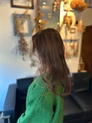 ロング カラー インナーカラー指名 No.1菊池柊真のヘアスタイル