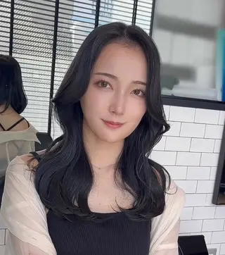 ミディアム カラー 🌫️大人韓国ヘア 🌫️naoyaのヘアスタイル