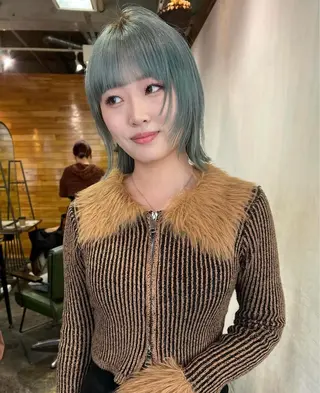 ショート ブリーチ/ハイトーン 心斎橋/honokaのヘアスタイル