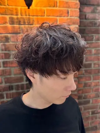 ショート メンズ 圓子 快のヘアスタイル