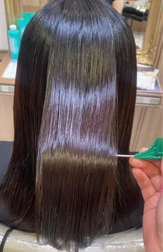 ロング パーマ 古川 琴美のヘアスタイル