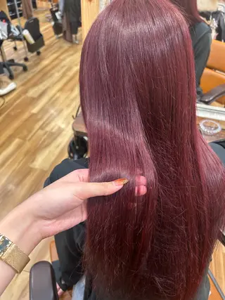カラー 長岡 妃奈乃のヘアスタイル