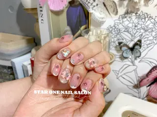 ネイル 星 あみのネイルデザイン