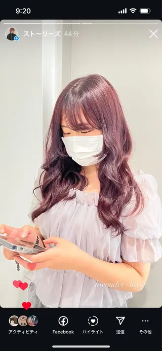 ミディアム カラー モテヘア/グレージュ /ボブ/前原汐🎐のヘアスタイル