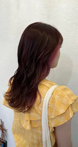 ロング カラー 中川 もえか【明石】のヘアスタイル