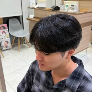 メンズ 透明感カラー🪽🫧 noaのヘアスタイル