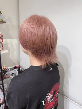 ショート カラー メンズ ウルフカット指名 No. 1橘しゅうとのヘアスタイル