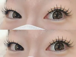 マツエク・マツパ オーロラ所属・AURORA RINAのマツエク・マツパデザイン