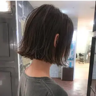 ショート カラー ひな ALBA🐰三鷹のヘアスタイル