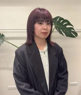 セミロング カラー natsuki /HUI 金山のヘアスタイル