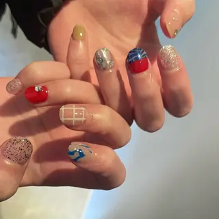 ネイル SALON VILLAGE AOYAMA 2nd.所属・NAKAMURA HARUKAのネイルデザイン