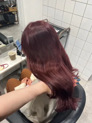 セミロング 🫧縮毛カラー得意 🫧kouseiのヘアスタイル