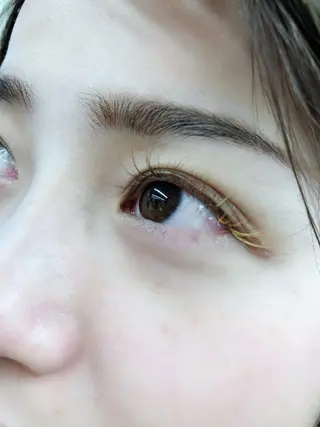 マツエク・マツパ 透明感カラー💖 Stylist佐藤澪のマツエク・マツパデザイン