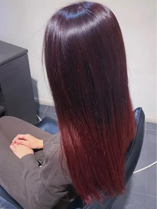 ロング カラー 森田 健介のヘアスタイル