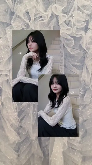 ロング カラー ヘアアレンジ ᵐⁱᵏⁱᵏᵒ / レイヤー★のヘアスタイル