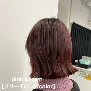 ミディアム カラー 愛結 暖色カラー🎀🩰のヘアスタイル