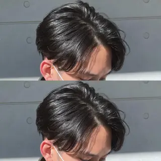 ショート パーマ メンズ メンズヘア特化 崎田 成人のヘアスタイル