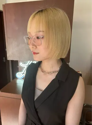 ショート Lani hair salon所属・野洲/髪質改善/ 田中瑠生のヘアスタイル