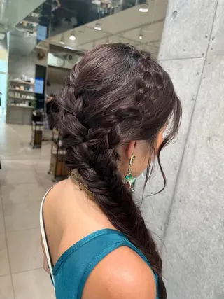 ヘアアレンジ 艶カラー🌟髪質改善 髙畑爽のヘアスタイル