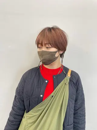 ショート カラー 関 京磨のヘアスタイル