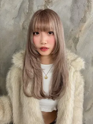 ロング カラー nonoka/ ブリーチ/モニカのヘアスタイル