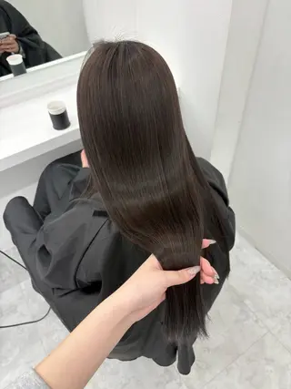 カラー 透明感ベージュ🤎 ナチュラルレイヤーのヘアスタイル
