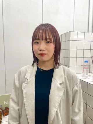 ショート カラー 関 京磨のヘアスタイル