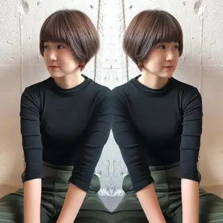 ショート あらき ちさとのヘアスタイル