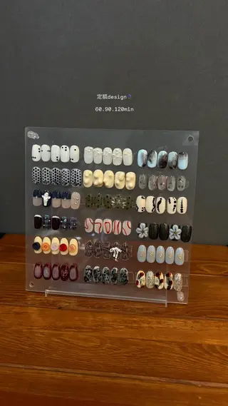 ネイル しおん🎶｜ひと 癖ニュアンス｜個性派のネイルデザイン